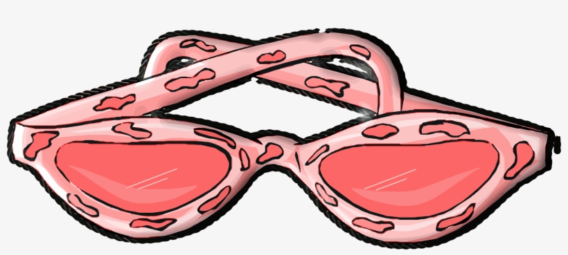 This Free Icons Png Design Of Pink Sunglasses, transparent png download