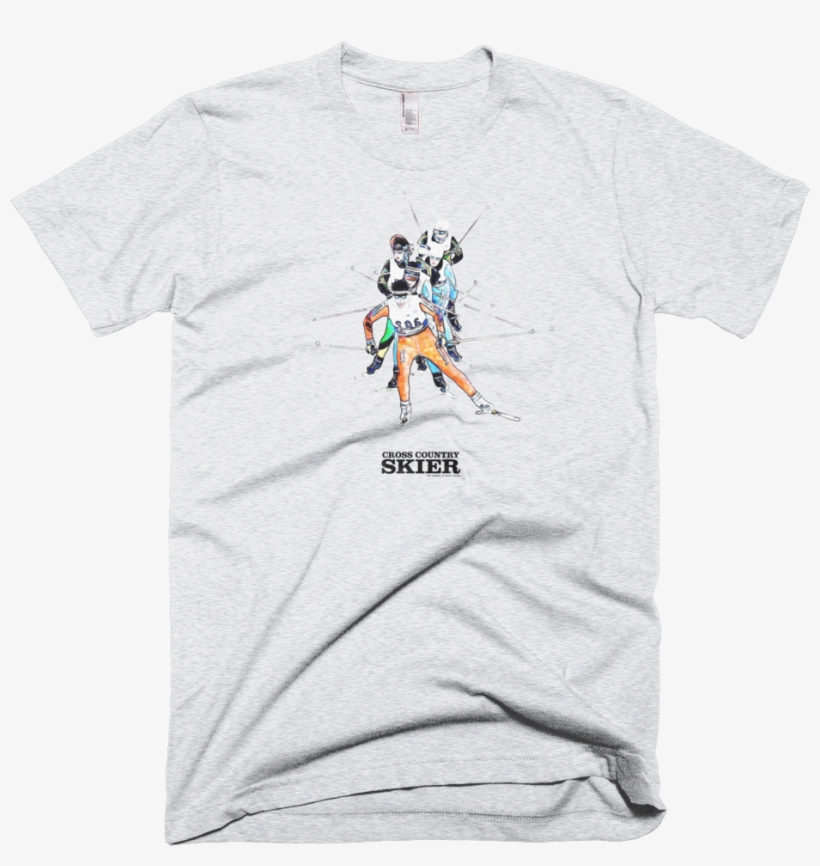 Cross Country Skier Watercolor T <br> [light - Grateful Dead - Chicago Gd50 - Steal Your Face Tshirt, transparent png download