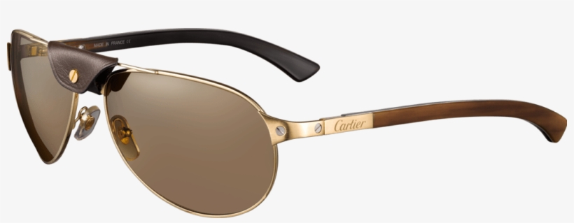 Cartier Sunglasses Png - Cartier De Santos Sunglasses, transparent png download