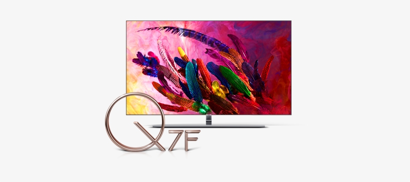 An Image Of Samsung 2018 New Qled Tv Q7f - Qled Samsung, transparent png download