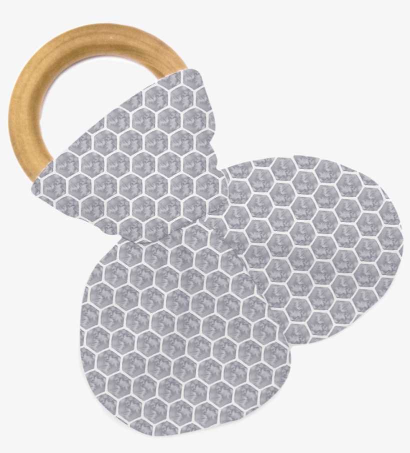 Watercolor Hexagon Grey - Watercolor Painting, transparent png download