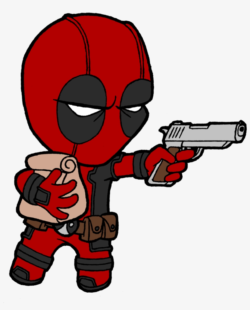 Cool Deadpool Drawings Image - Imagenes Cool De Deadpool, transparent png download