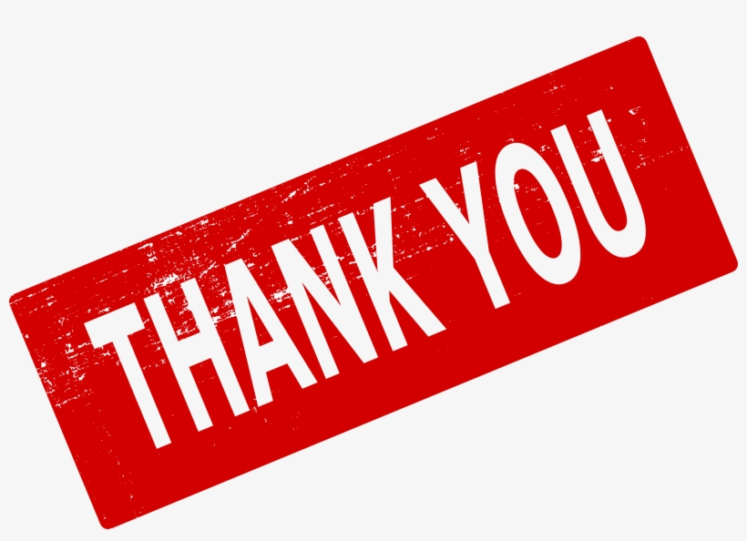 Free Download - Png Transparent Thank You Png, transparent png download
