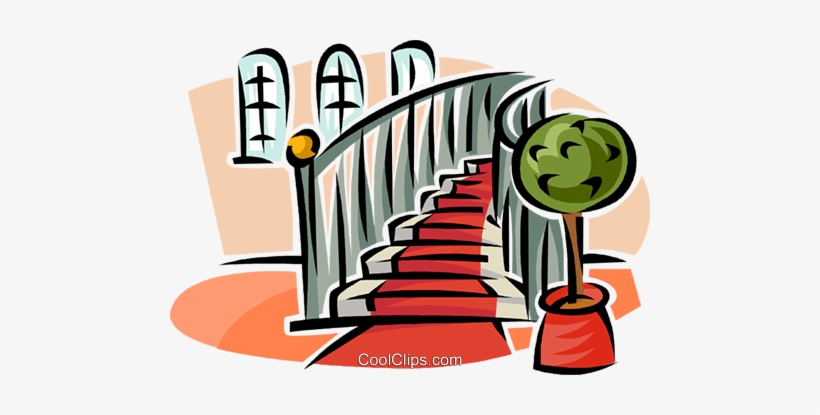 Banner Black And White Stock Stair Free Collection - Stairs At Home Clipart, transparent png download