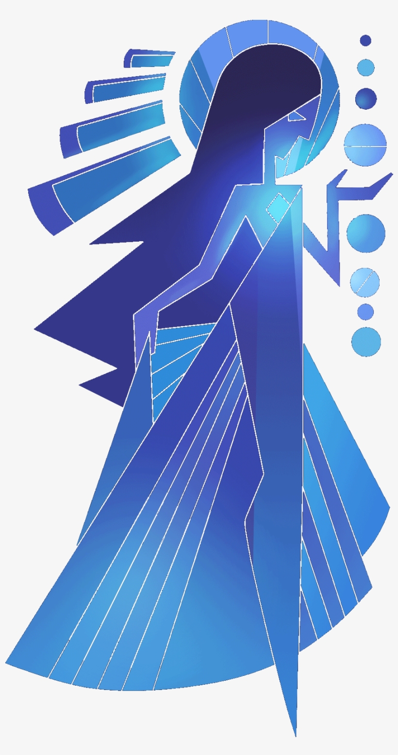 Blue Diamond Mural - Steven Universe Blue Diamond Mural, transparent png download