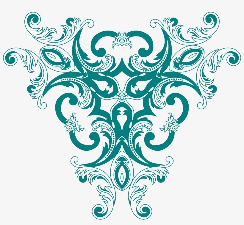 This Free Icons Png Design Of Vintage Floral Style, transparent png download