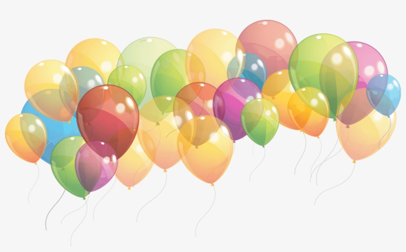 Birthday Party Balloons Png Clipart - Birthday Party, transparent png download