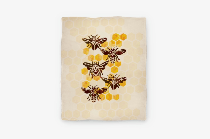 This Warm Watercolor Design Is Perfect For Anyone Looking - Bee Kingdom Tote Bag: Funny Tote Bag , Nature, Minimalism,, transparent png download