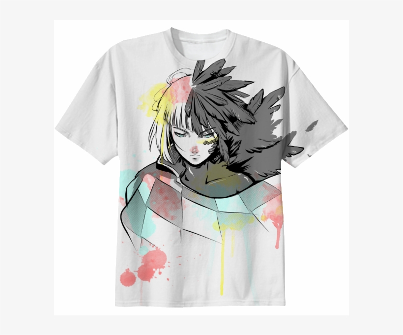Watercolor T Shirt, transparent png download