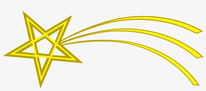 Shooting Star Transparent Background Christmas Png - Star Image Transparent Background, transparent png download