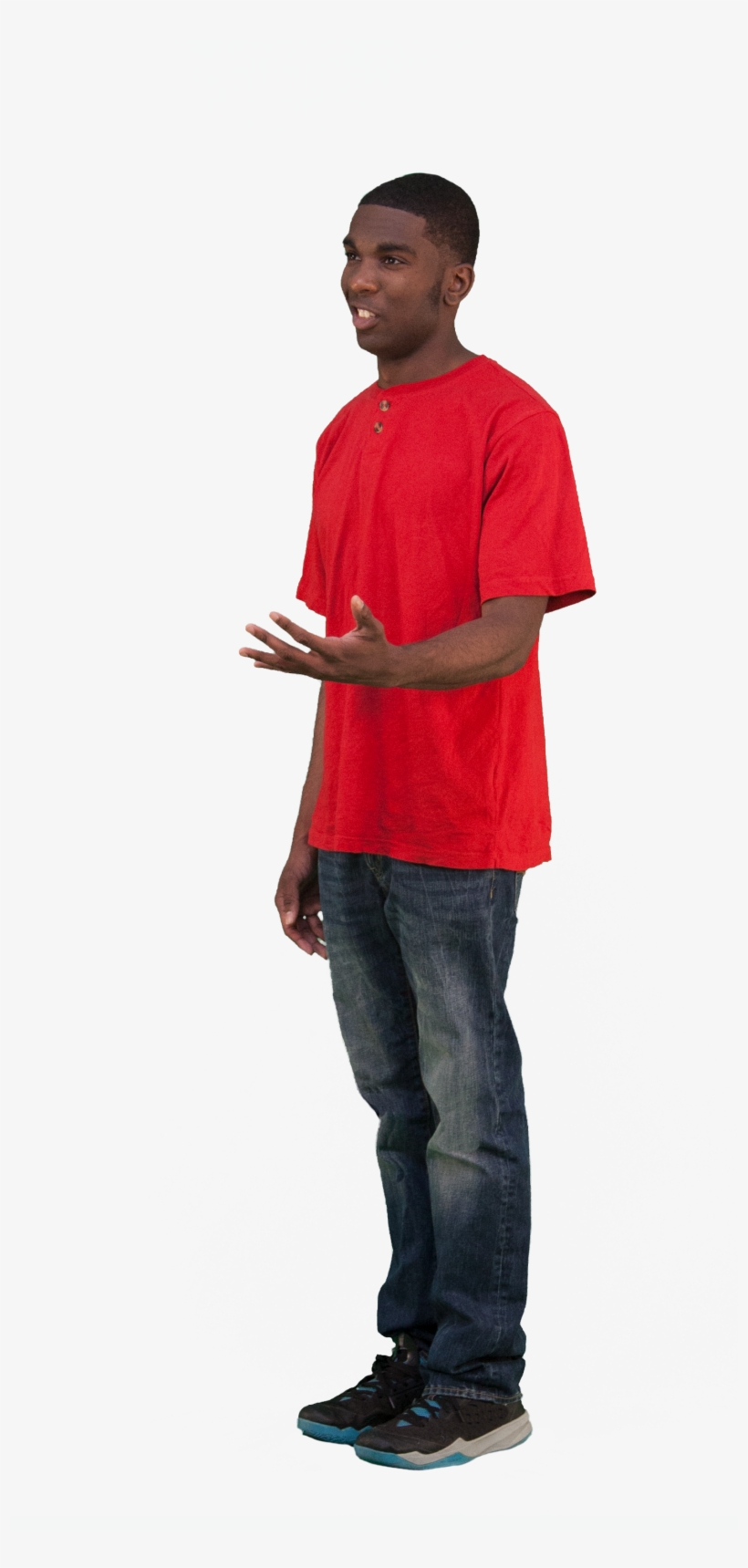 2d Cut Out People Casual V - Portable Network Graphics, transparent png download