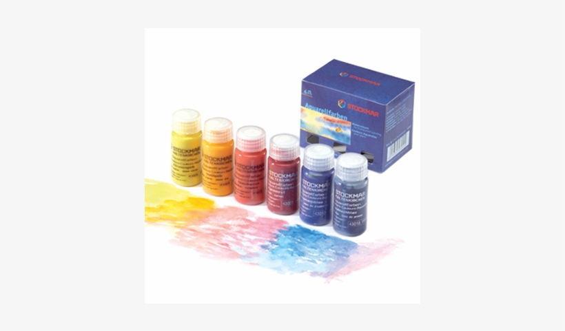 Stockmar Watercolor Paint Set - Stockmar Opaque Paint - 12 Colour Set, transparent png download