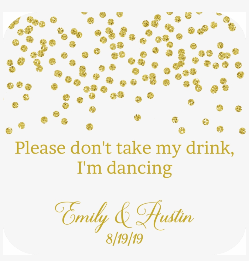 Gold Confetti - Free Gold Confetti Png, transparent png download