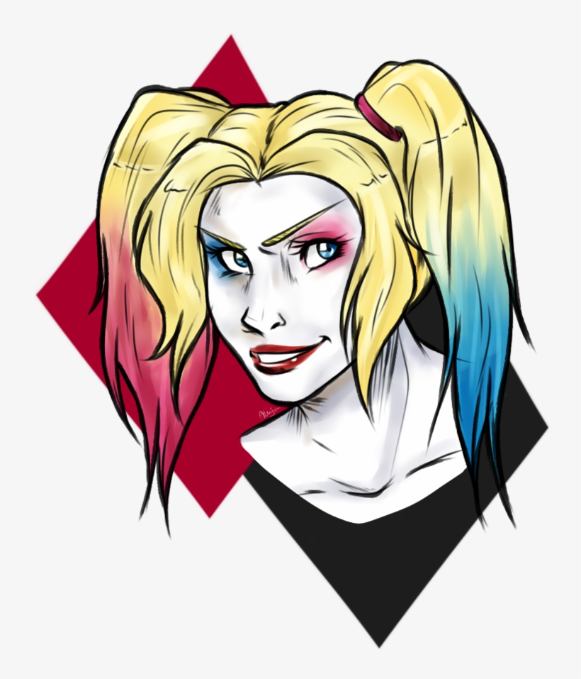 Harley Quinn - Library, transparent png download