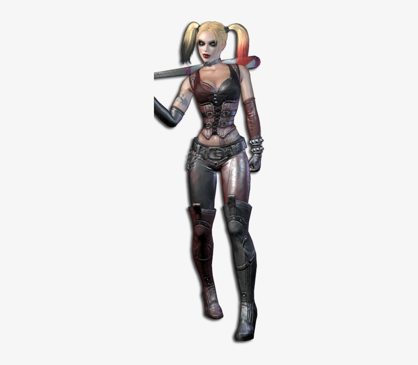 Harley-quinn - Batman Arkham City, transparent png download