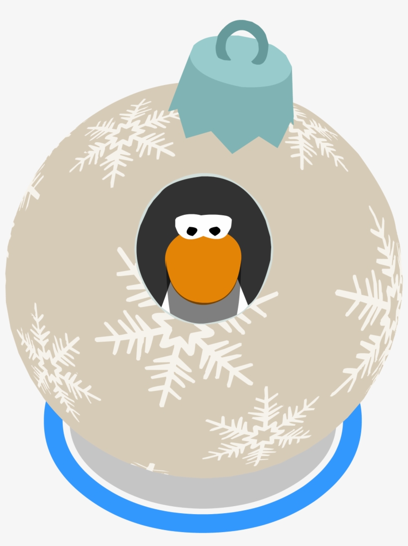 White Snowflake Bauble In-game - Portable Network Graphics, transparent png download