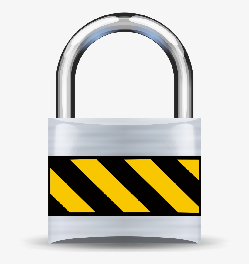 The Silver Light Of A Safe Padlock - Secure Notes App, transparent png download