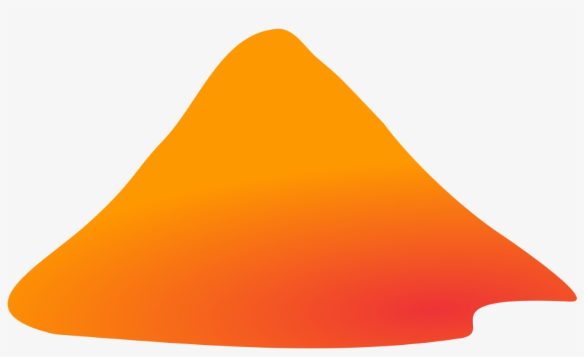 This Free Icons Png Design Of Volcano-mountain, transparent png download