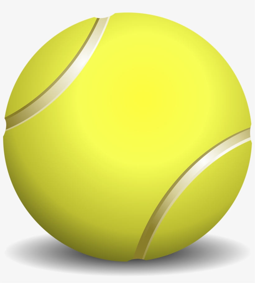 This Free Icons Png Design Of Tennis Ball, Teniso Kamuoliukas, transparent png download