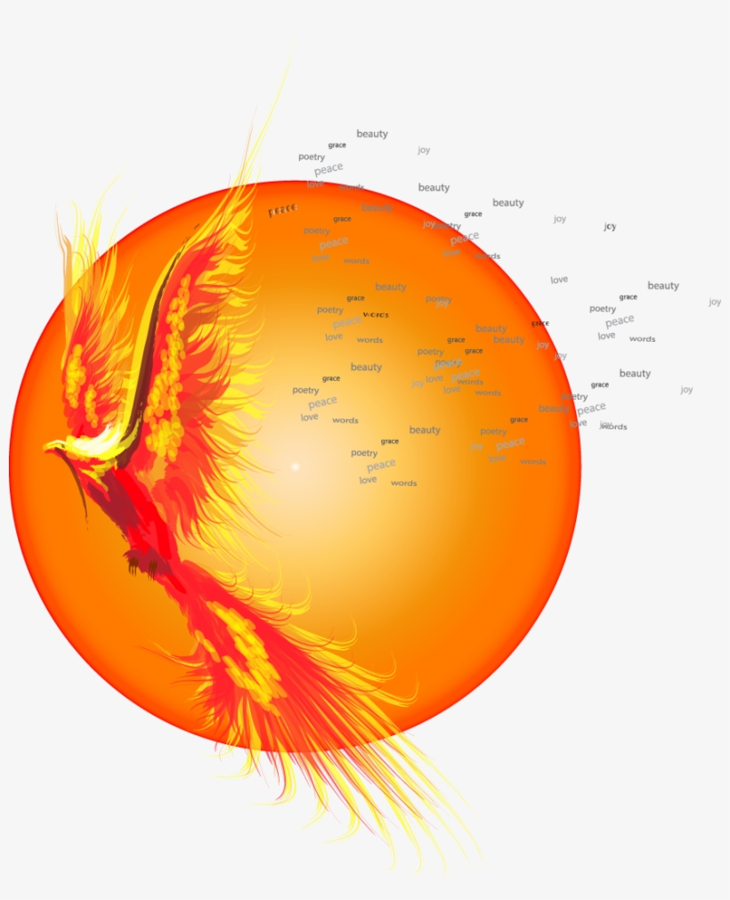 Phoenix Rising - Circle, transparent png download