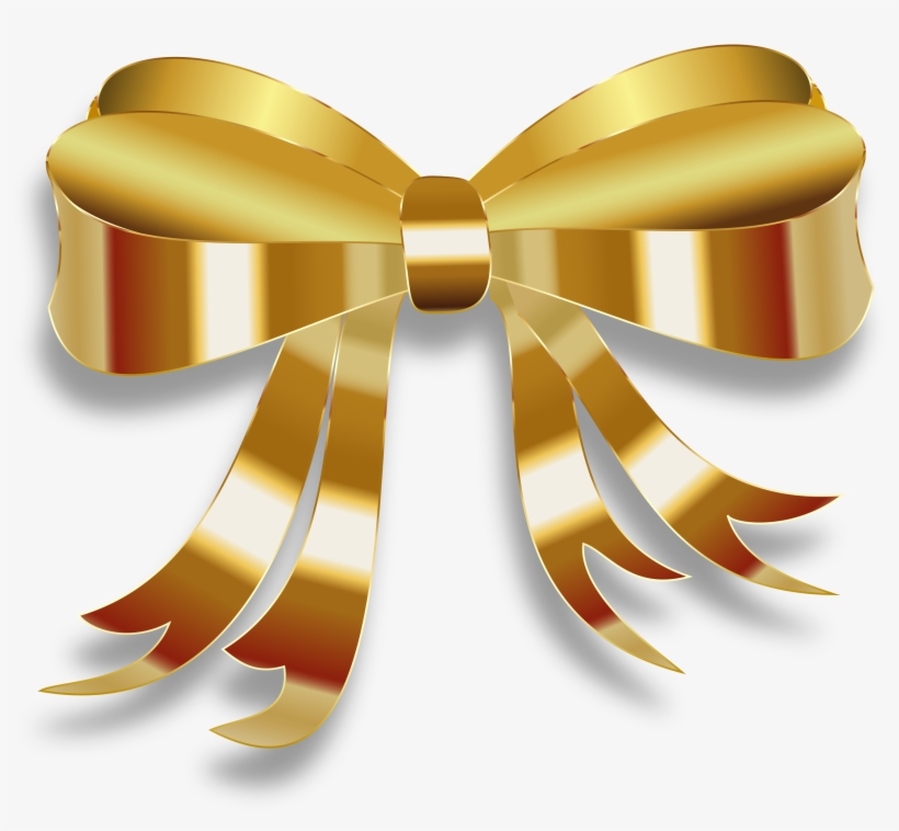 Gold Ribbon Clip Art, transparent png download