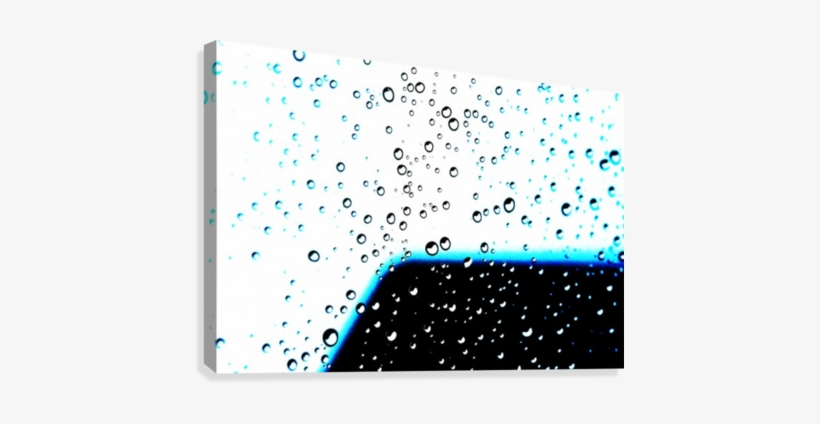 Raindrops 9 Canvas Print - Lartiste, transparent png download