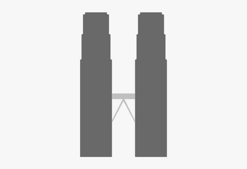Eiffel Tower Clipart Petronas Tower - Reflection, transparent png download