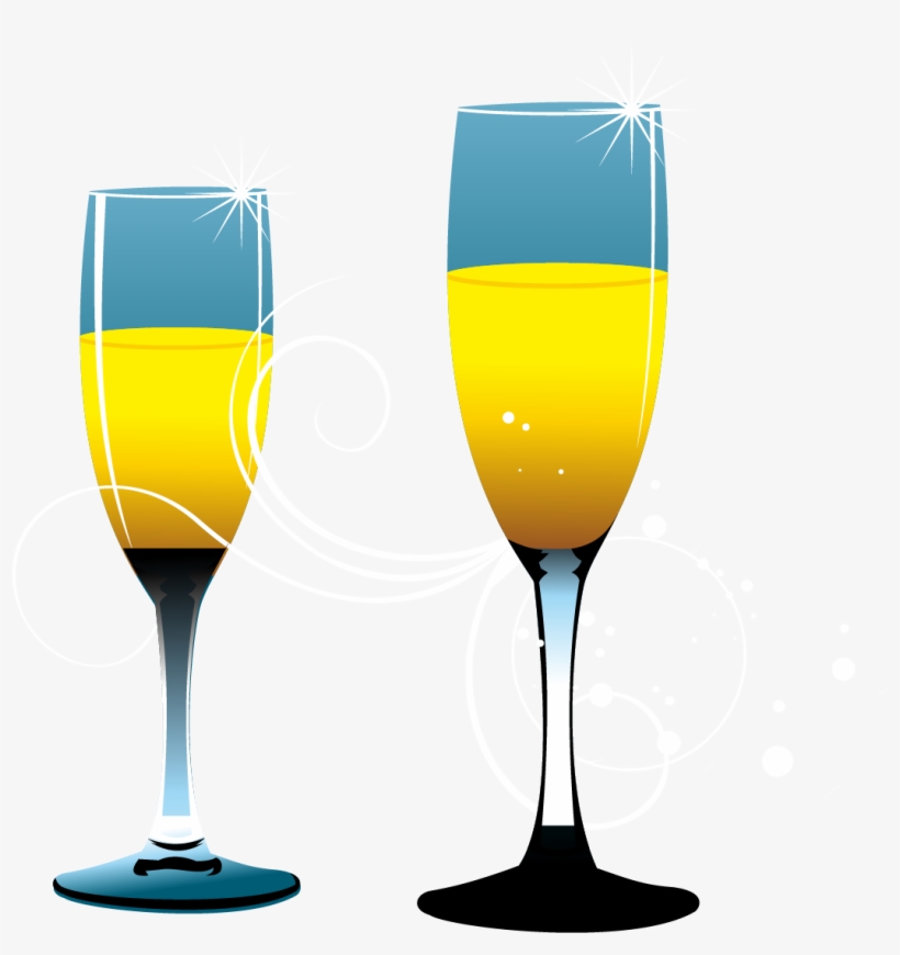 Champagne Wine Cocktail Wine Cocktail Wine Glass - Cocktail, transparent png download