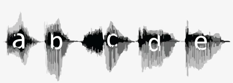 They Don't Like C - Sound Waves In Letters, transparent png download