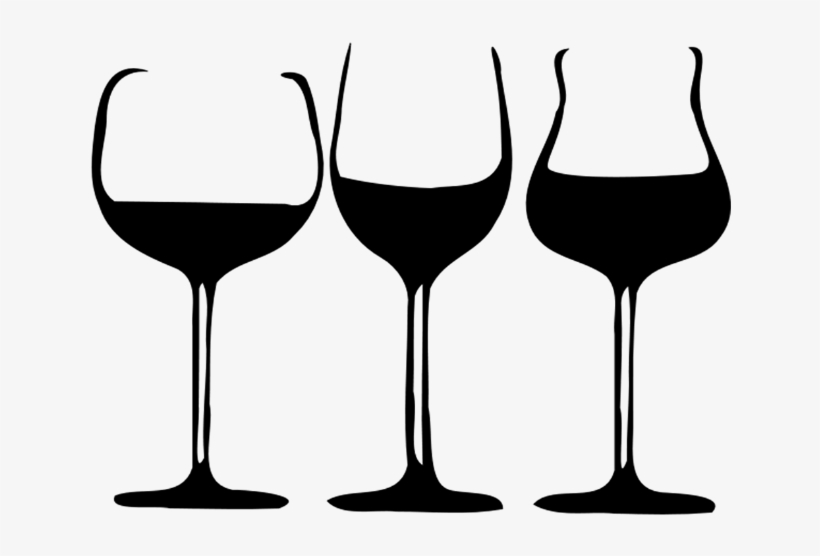 Cheers 3 Wine Glasses Standard Weight - Wine Glass, transparent png download