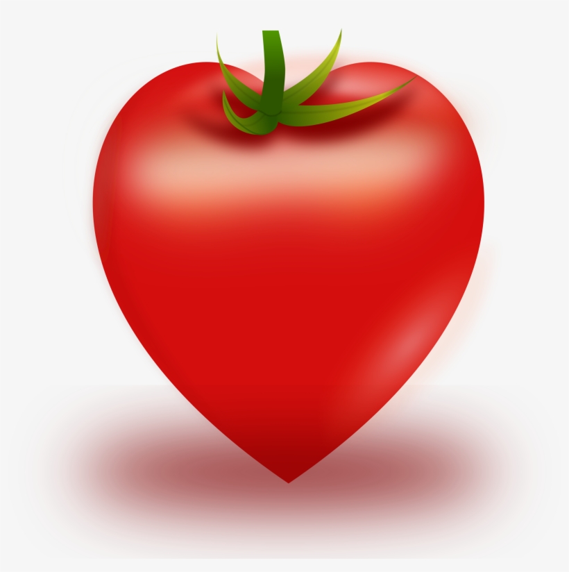 This Free Icons Png Design Of Vector Heart Tomato, transparent png download