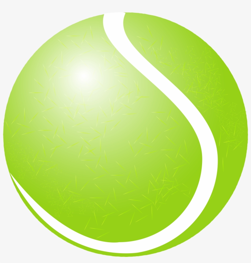 Tennis Ball Png Clipart - Circle, transparent png download