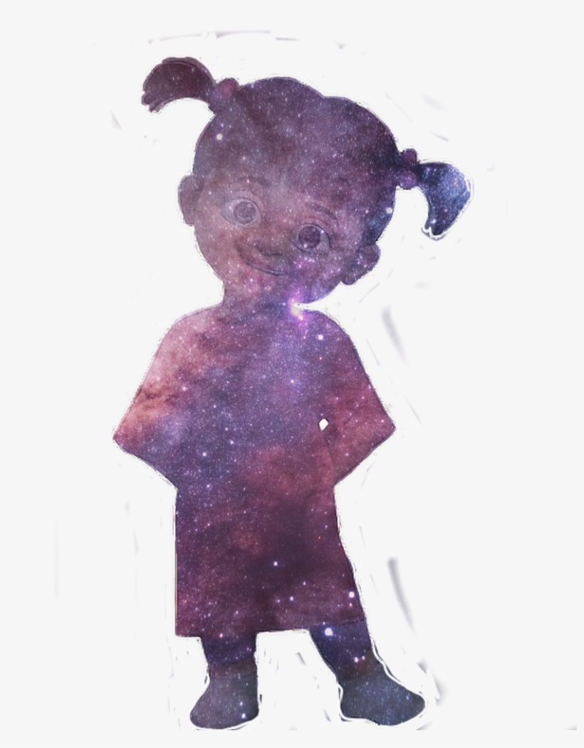 Boo Monstersinc Love Galaxy Disney Child Space Universe - Boo Monsters Inc Eyes, transparent png download
