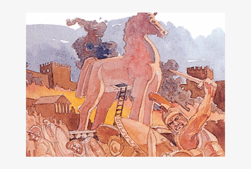 The Telemachy Review On Flowvella - Trojan War, transparent png download