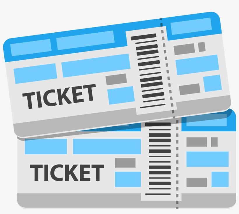 Tickets Png Clipart Image - Ticket Clipart Transparent, transparent png download