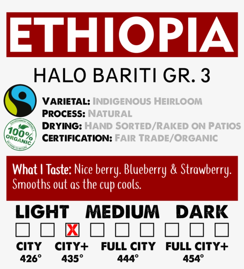 Yirgacheffe Halo Bariti, transparent png download