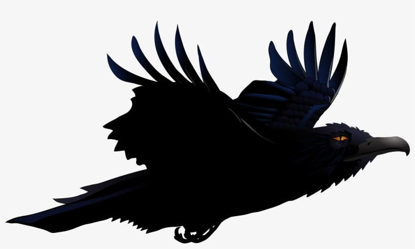 Cartoon Raven Png, transparent png download