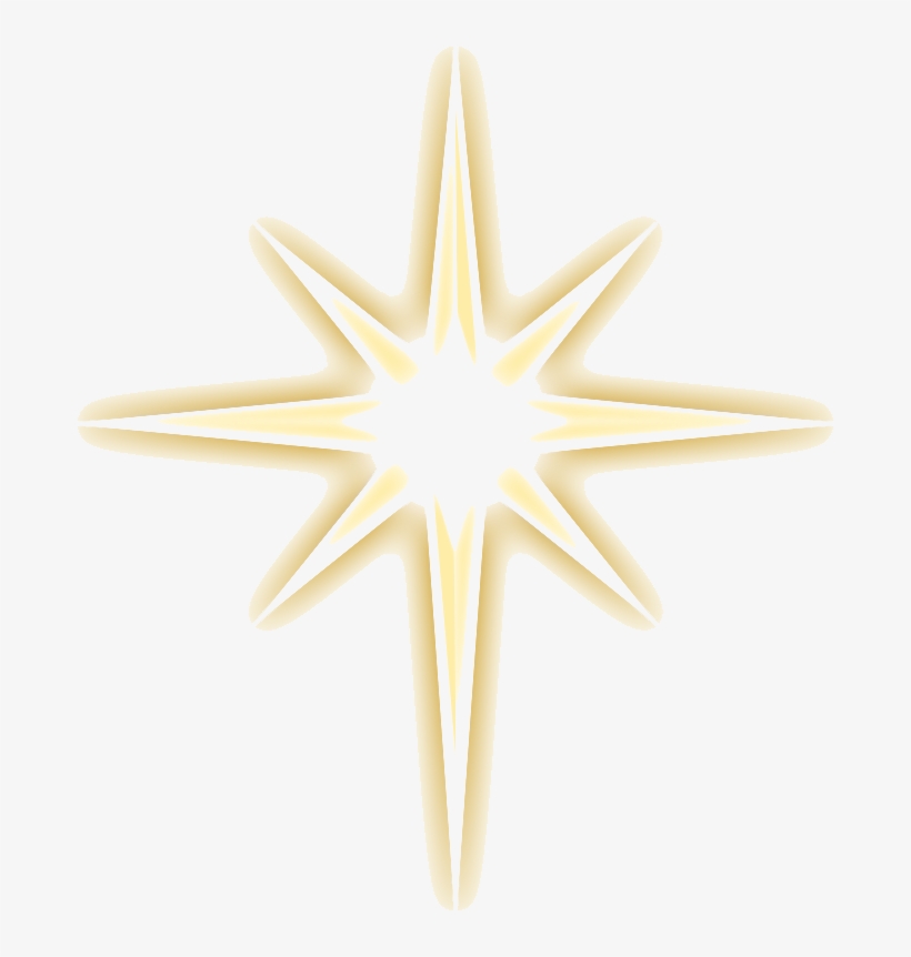 Christmas Gold Star Png Image - Christmas Star Png, transparent png download