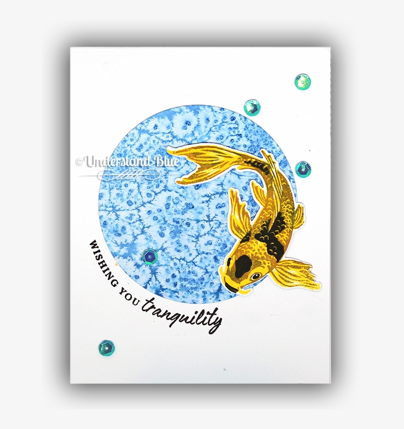 Salted Watercolor Background Koi By Understand Blue - Creative Arts, transparent png download