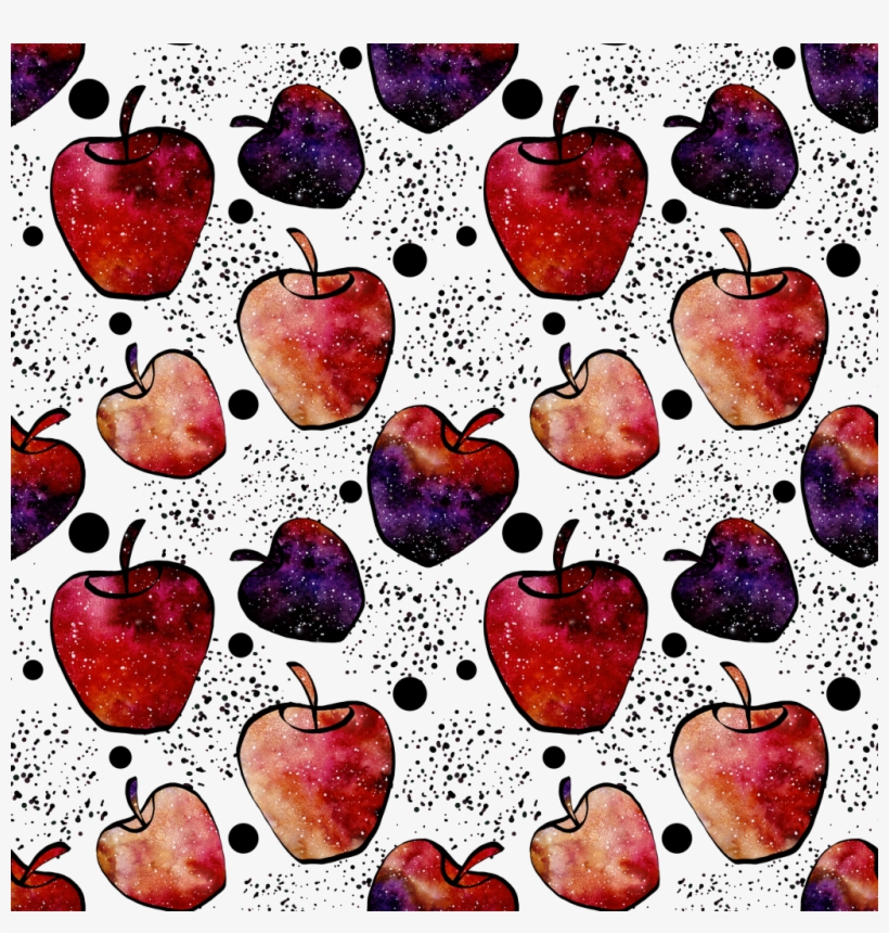 Hand Painted Watercolor Apple Background Png Transparent - Watercolor Painting, transparent png download