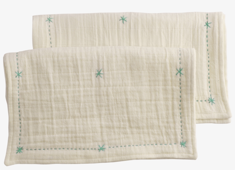 Mermaidgreen Lovie Organic Burpcloth Efd 0522 Ce0c0737 - Elliefunday The Lovie Burp 2 Piece Cloth, transparent png download