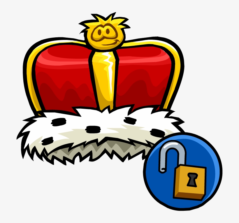 King's Crown - Club Penguin Crown, transparent png download