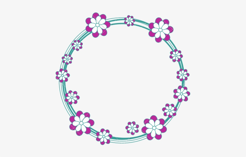 Border Frames Fl Frame Pngmart002 Load20180523 Transpa - Slave Bracelet, transparent png download