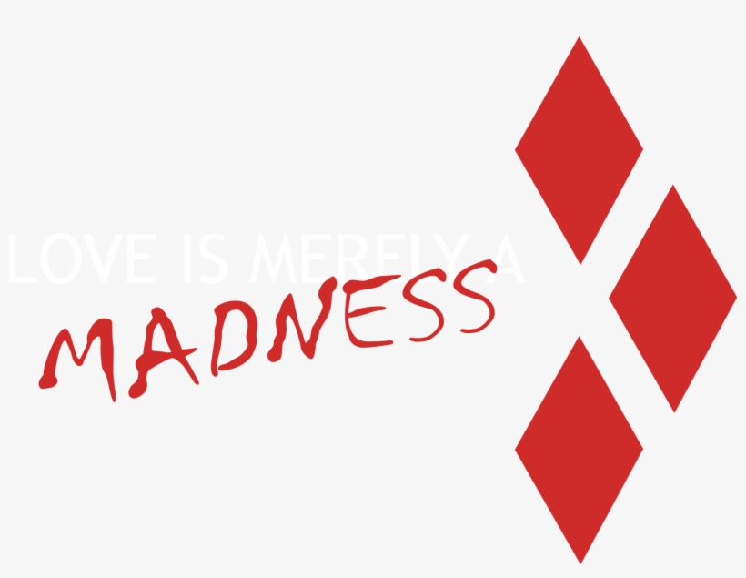 Harley Quinn Diamonds Png Vector Royalty Free Library - Harley Quinn Logo Transparent, transparent png download