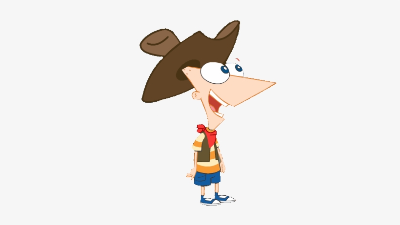 File - Phineas Cowboy - Png - Cowboy, transparent png download