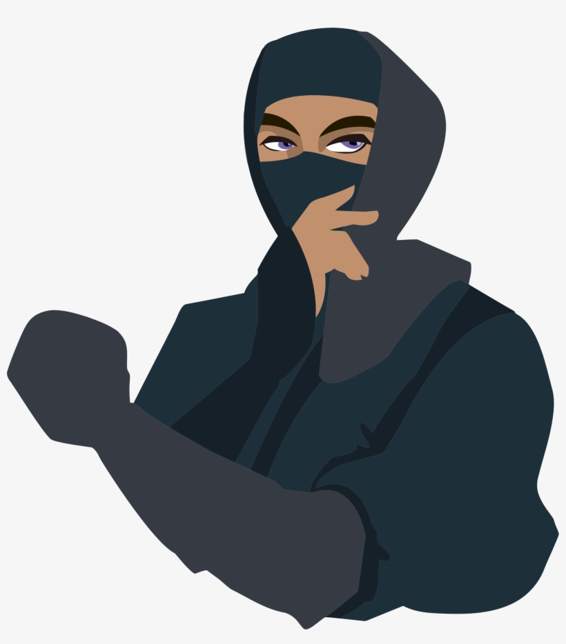 This Free Icons Png Design Of Blue Eyed Ninja, transparent png download