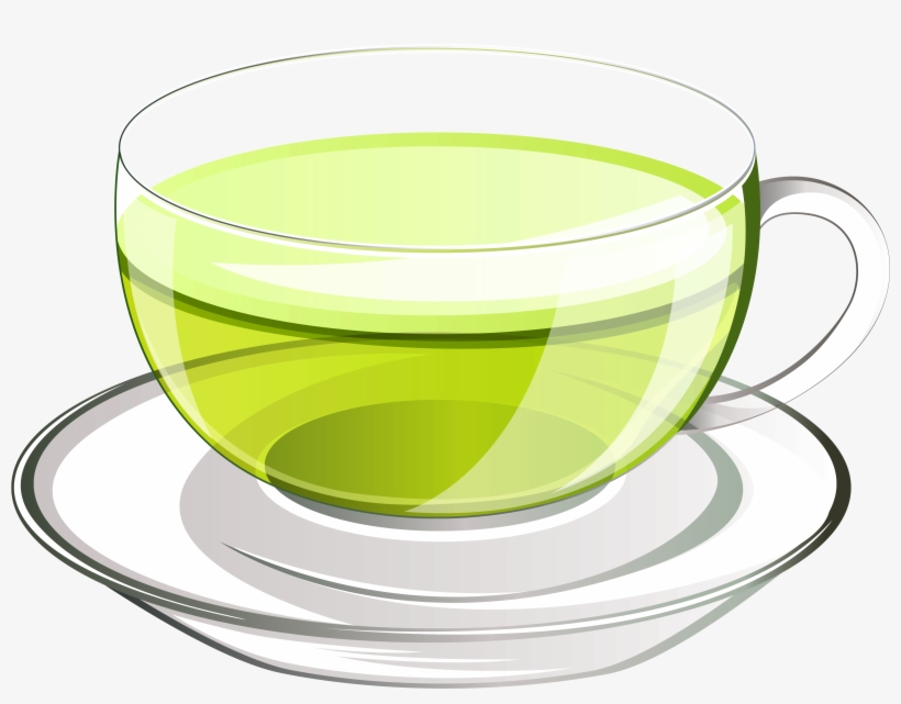 Green Tea Vector, transparent png download