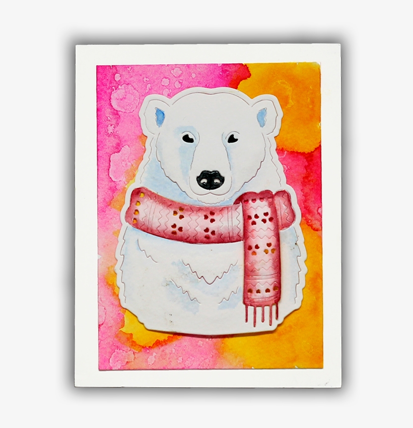 Paper Layering Bear By Understand Blue Giveaway - Illustration, transparent png download