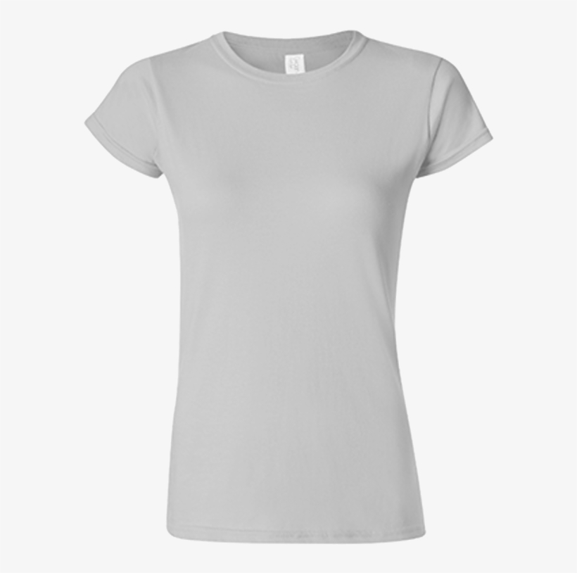 Womens T-shirt - Gildan T Shirt Front, transparent png download