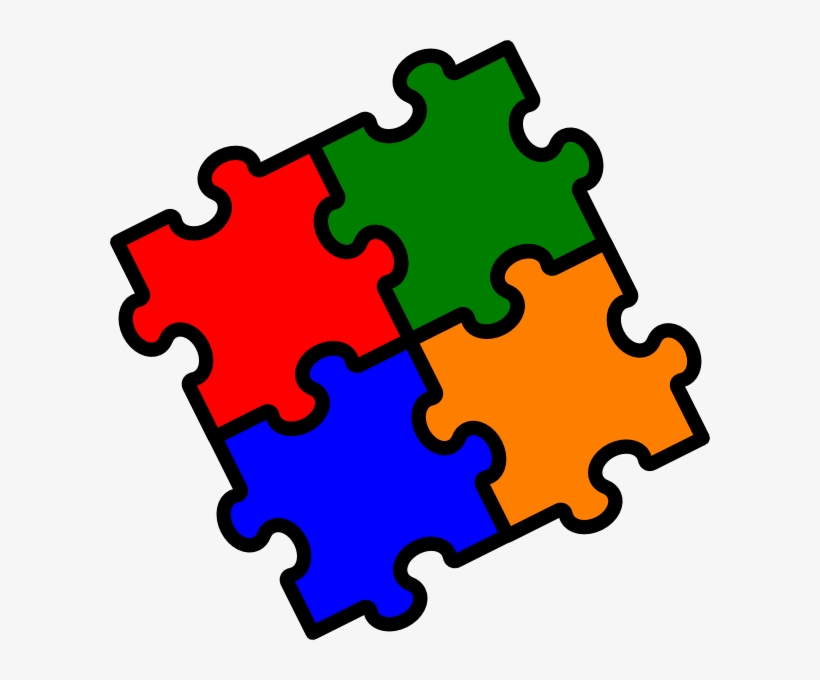 Cisp Puzzle Clip At Clker Com Vector - Puzzle Clipart, transparent png download